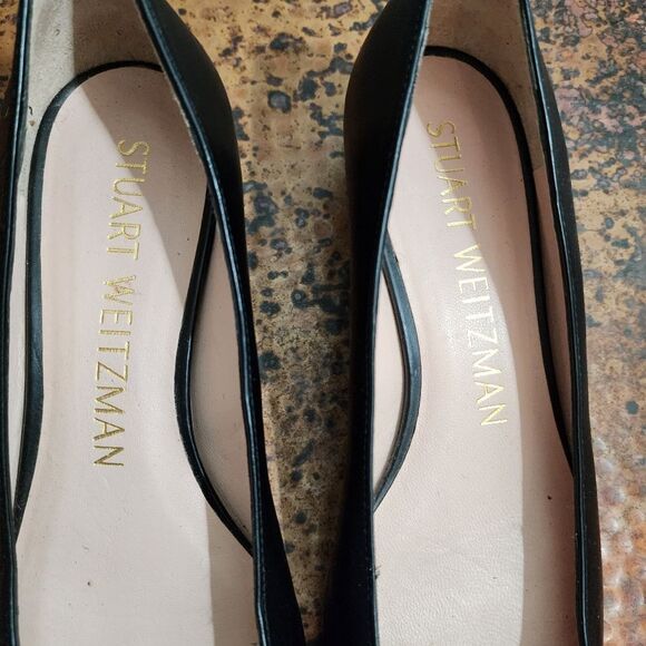 Stuart Weitzman Leather Anicia Pumps 25 - Picture 15 of 15